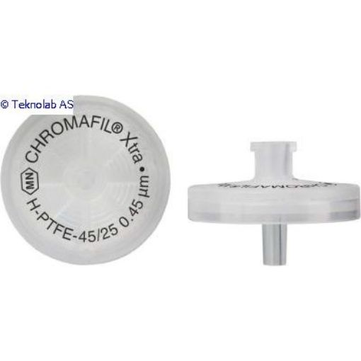 Bilde av CHROMAFIL Xtra disposable syringe filters H-PTFE-45/25 BIGbox membrane material: hydrophilized polyt