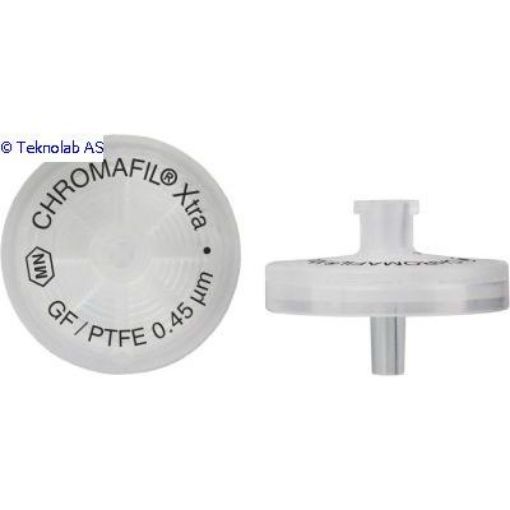 Bilde av CHROMAFIL Xtra disposable syringe filters GF/PTFE-45/25 membrane material: glass fiber/polytetrafluo