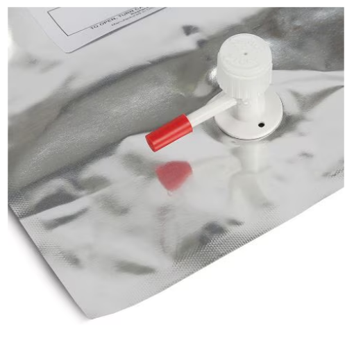 Bilde av Gas Sampling Bag Multi-Layer Foil  12L  13" x 24" w/ polypropylene combo valve & septum  1 eyelet  5
