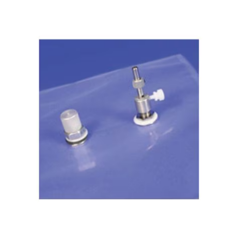 Bilde av Tedlar Bag w/ Push/Pull Valve & SS Septum Fitting 40 Liter capacity  24" x 24.25"  5-pk