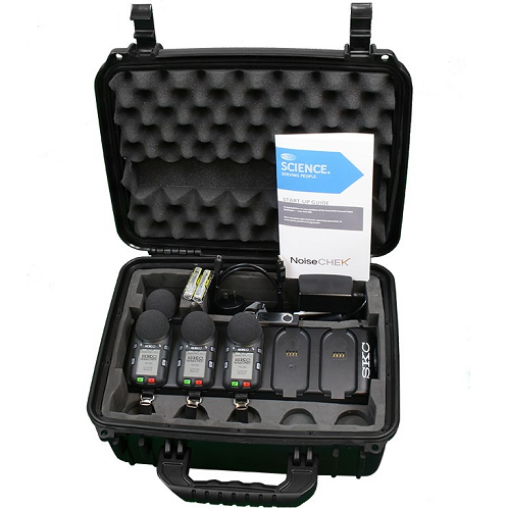 Bilde av NoiseCHEK IS Noise Dosimeter 3-Pack Kit (Li-ion)