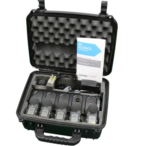Bilde av NoiseCHEK IS Noise Dosimeter 5-Pack Kit (Li-ion)