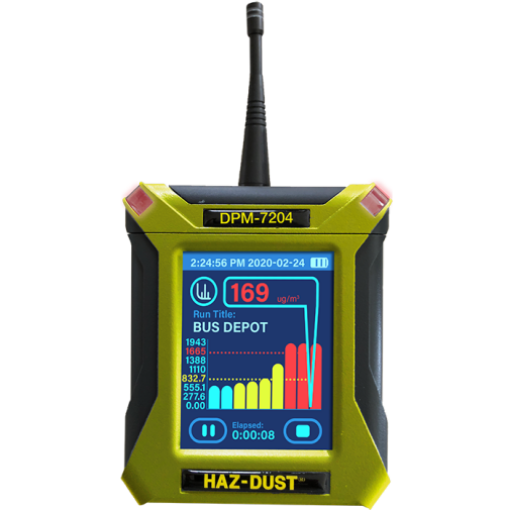 Bilde av HAZ-DUST DPM-7204 PERSONAL DIESEL PARTICULATE MONITOR
