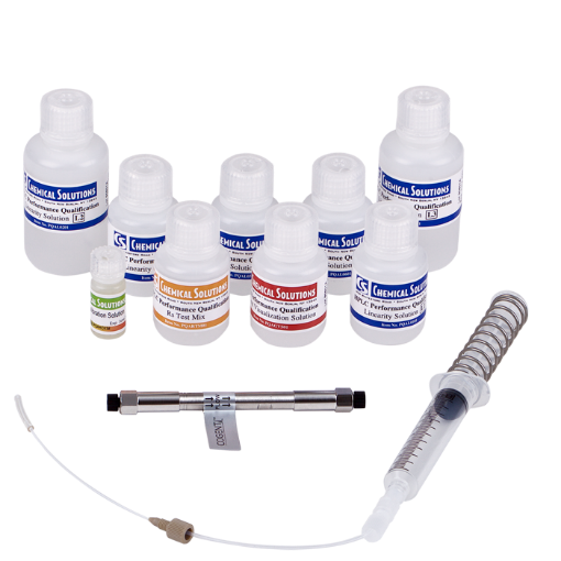 Bilde av HSQ Kit, Complete. 75mm HPLC column, test solutions, accessories software 