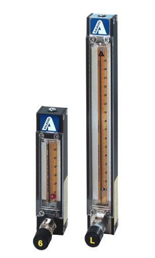 Bilde av P-meter 150mm ALU, no valve, Buna-1 1/4" Hose nipple, DR scale 150mm AIR, 30-300 mL/min