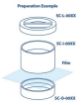 Bilde av inner ring for sample cup, especially designed for Spectro XEPOS and X-LAB, OD 31mm, ID 24 mm, H 21,