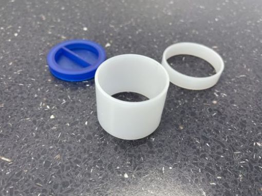 Bilde av inner ring for sample cup, especially designed for Bruker®, SRS, S4, S8, Perform´X, OD 39,9mm, ID 34