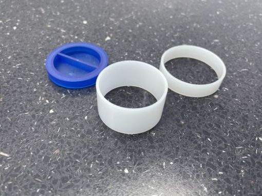 Bilde av inner ring for sample cup, especially designed for Bruker®, SRS, S4, S8, ARL Optimix®, OD 39,9mm, ID