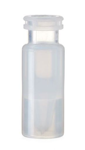 Bilde av VIAL 0.8ML CLEAR PP SNAP 11MM CONICAL INSERT 100/PACK
