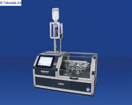 Bilde av BORAMAT ® 18, 18 weighing positions, dosing system for flux with integrated balance, 1 waste cup for