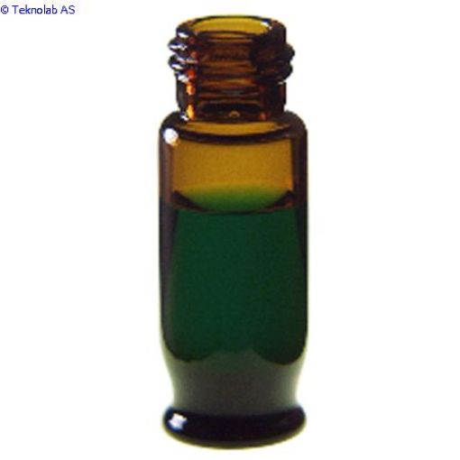 Bilde av Vials, Screw Top, Glass. Amber, 1.8ml, Max Recovery , 9-425mm threads, 12x32mm outer dimensions. For