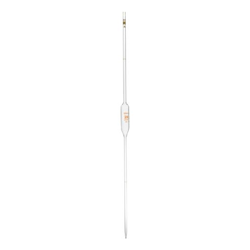 Bilde av Volumetric pipette with two marks, class A, 1 ml, 6 pcs