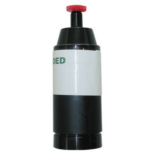 Bilde av MCE FILTER WITH SUPPORT PAD 25MM 0.8UM IN 3 PART BLACK CASSETTE - BANDED